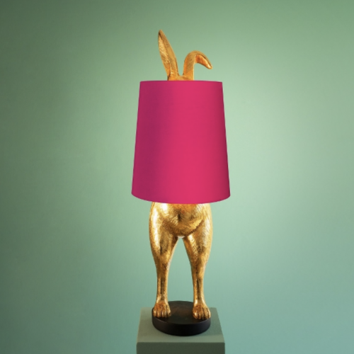 Hiding Bunny Lamp